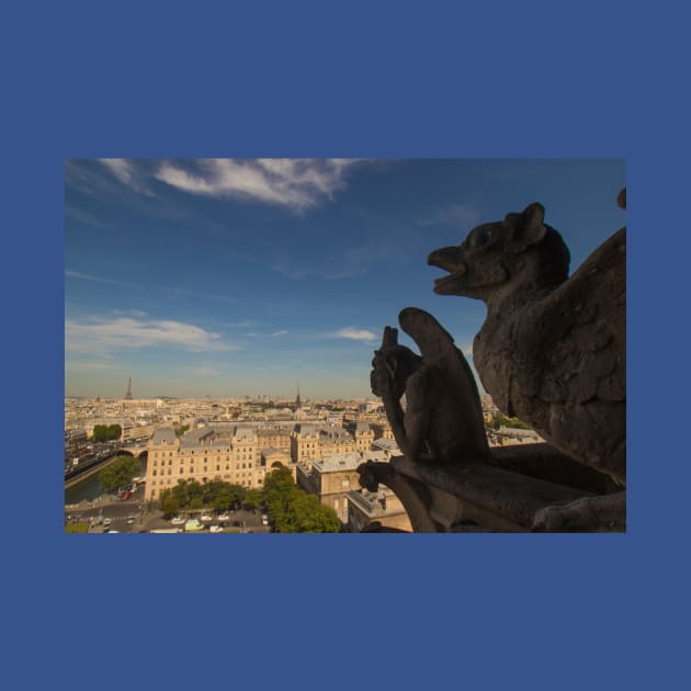 gargoyles of Notre Dame by Memories4you