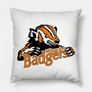 Milwaukee Badgers Pillow