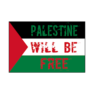 Palestine Will Be Free Flag T-Shirt