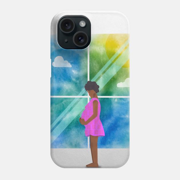 Pregnant Phone Case by Blaze Designs