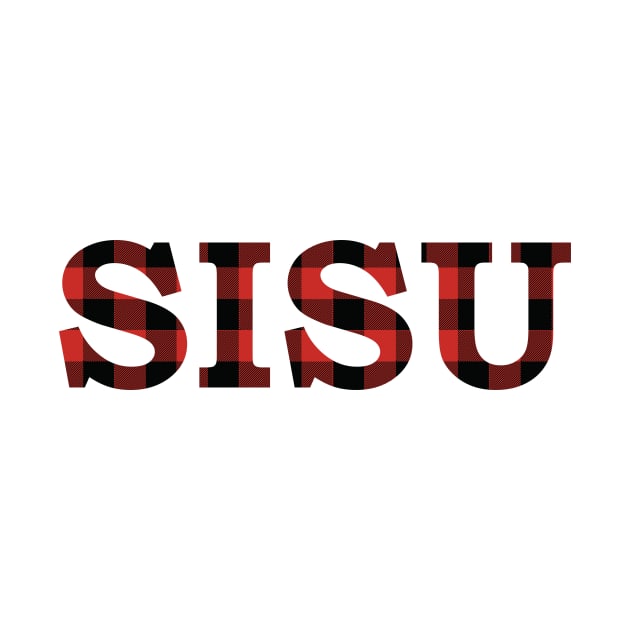 Upper Peninsula SISU Pride Flannel Design by DoctorWatsonDesigns