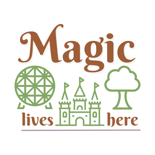 Magic Lives in Disney Parks by Merch by Seconds to Go