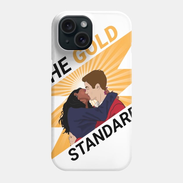 West Allen: The Gold Standard (Light) Phone Case by leroywhitakerva