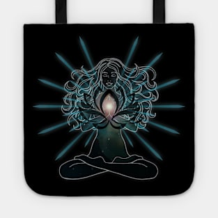 Emanate love Chakra Lotus Tote