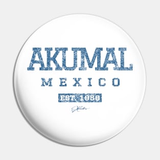 Akumal, Mexico, Est. 1958 Pin