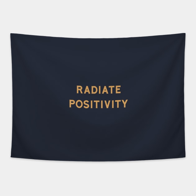 Radiate Positivity Tapestry by moonlightprint