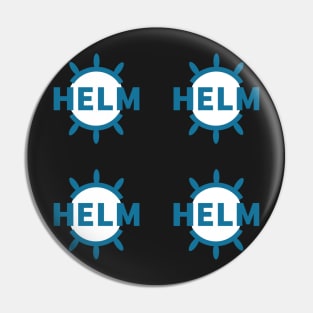 Helm Logotype - 4 pieces Pin