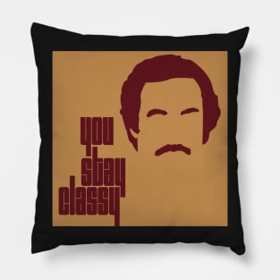 Illustration of Anchorman Pillow