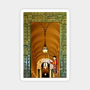 Member of the Swiss Guard - Vatican city Magnet