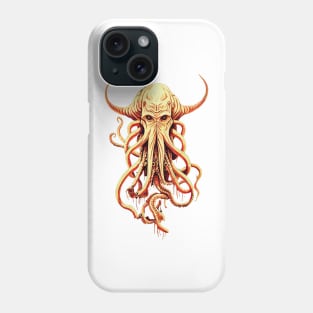 Cthulhu is waiting for you at the sea bottom Phone Case