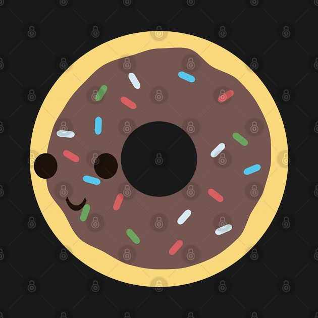 Chocolate Sprinkle Donut by Hedgie Designs