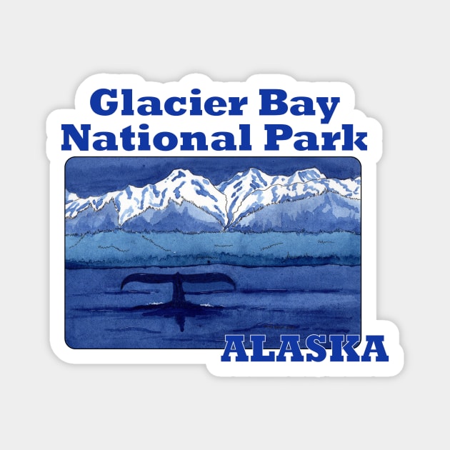 Glacier Bay National Park, Alaska Magnet by MMcBuck