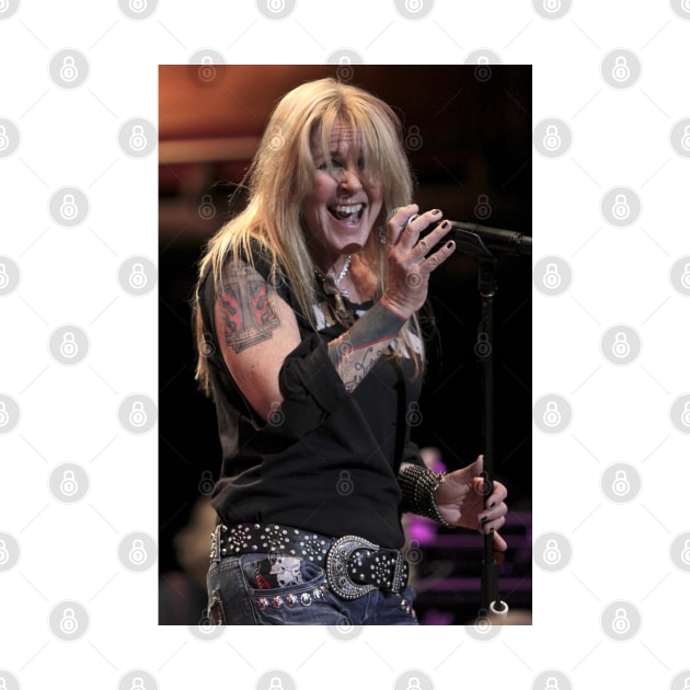 Lita Ford Photograph by Concert Photos