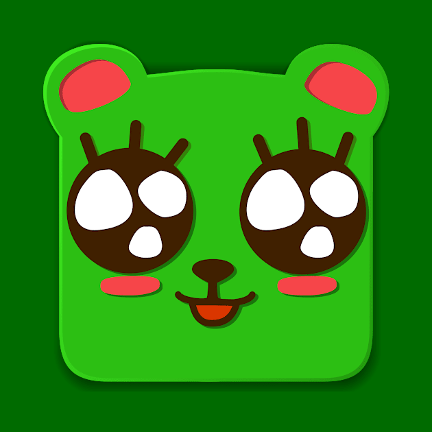 Cute Green Monster by meteerturk