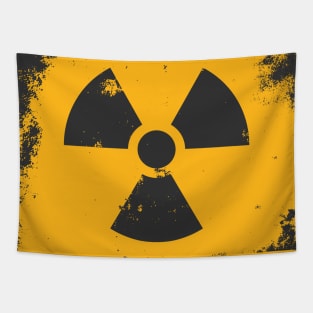 Nuclear Radiation Hazard Symbol Tapestry