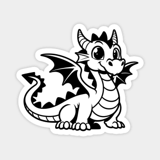 Cartoon Dragon Magnet