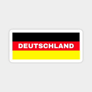 Deutschland in German Flag Magnet