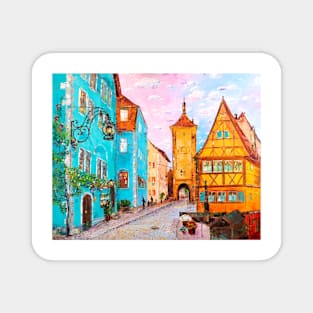 Spring in Rothenburg ob der Tauber Magnet