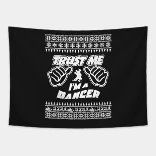 Trust me, i’m a DANCER – Merry Christmas Tapestry