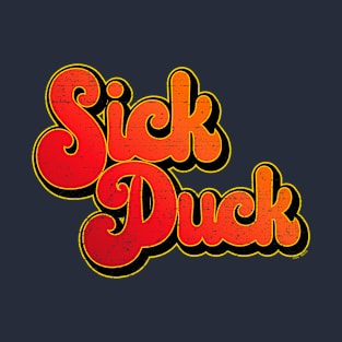 Sick Duck - Red T-Shirt