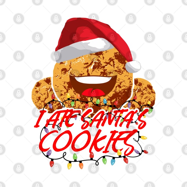 Funny Christmas  I Ate Santa´s Cookies by dnlribeiro88