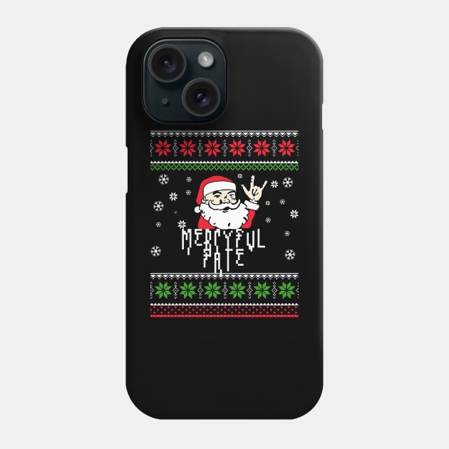 mercyful fate santa metal Phone Case by mantaplaaa