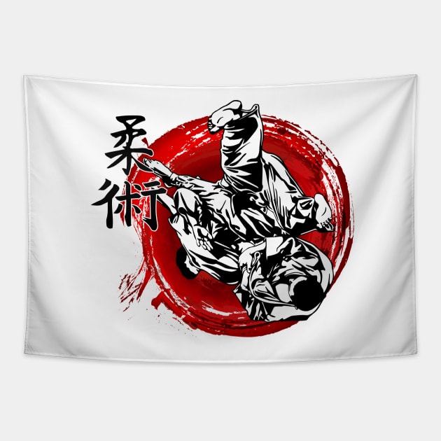 JuJitsu Tapestry by juyodesign