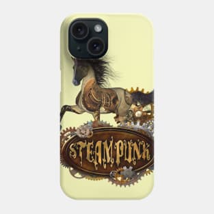 Wonderful steampunk horse Phone Case