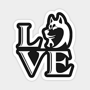 LOVE ! - Special Valentines day gift for pet overs ! Magnet