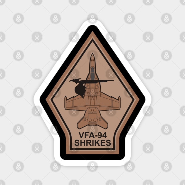 VFA-94 Mighty Shrikes - F/A-18 Magnet by MBK