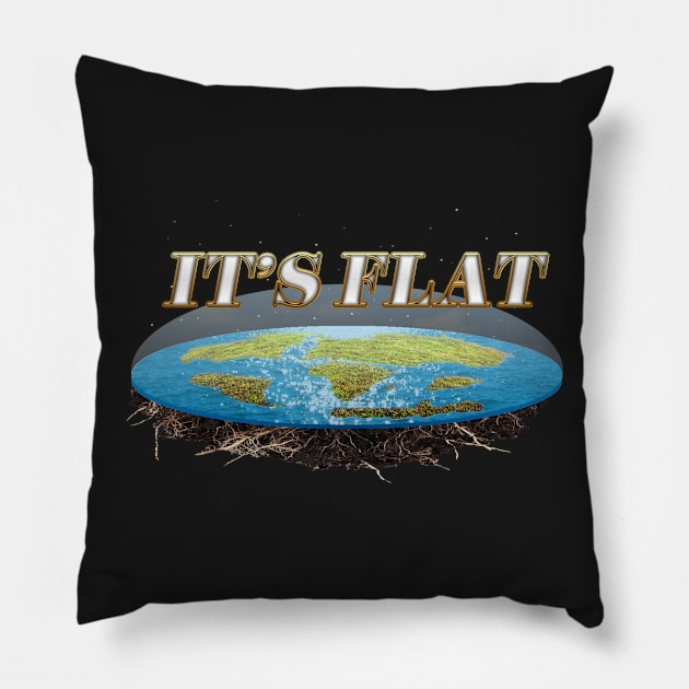 It's Flat Pillow by TreemanMorse