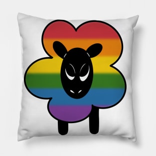 Proud Rainbow Sheep Pillow