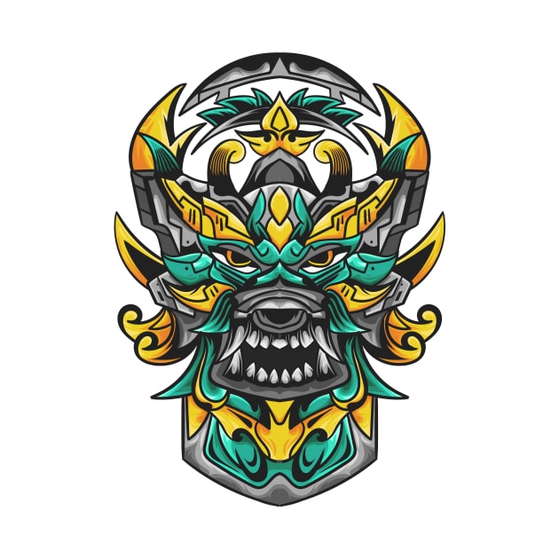 Barong Mecha Head V1 by Niche