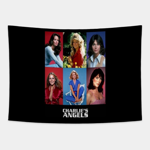 charlies angels Tapestry by fonchi76