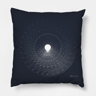 Blue Void Pillow