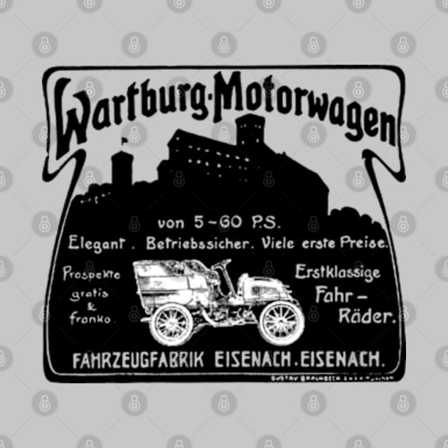 1903 WARTBURG - advert by Throwback Motors