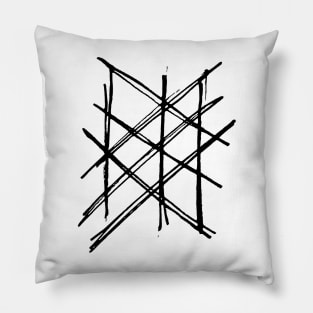 Dark and Gritty Web of Wyrd Pillow