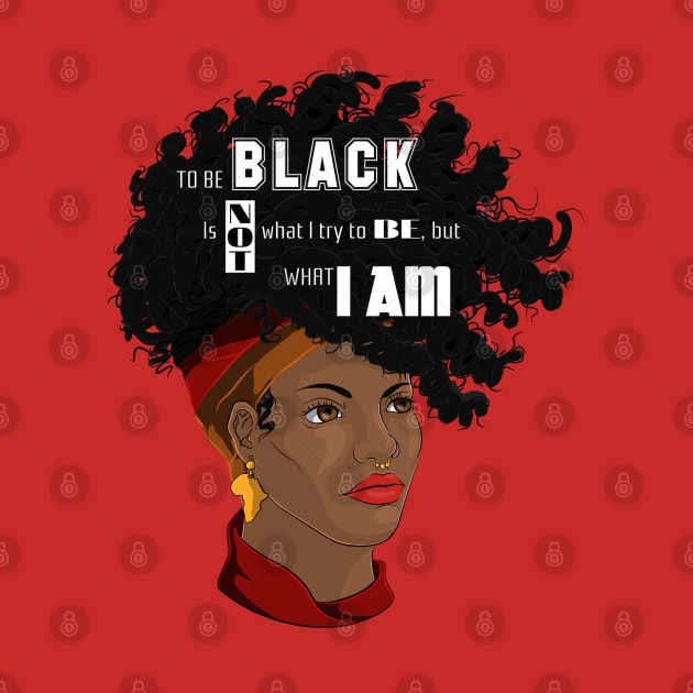 Afro Girl Blacklivematter by Saint_Esprit