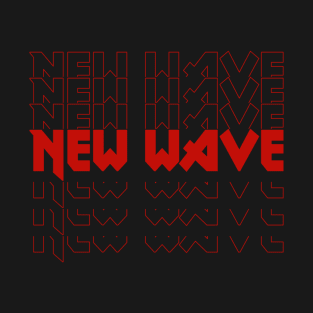 IRON TEXT || NEW WAVE T-Shirt