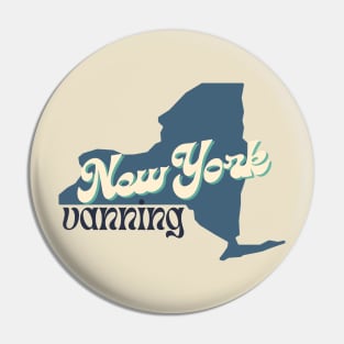 New York Vanning (Blue) Pin