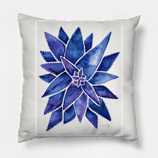 Navy Aloe Vera Pillow