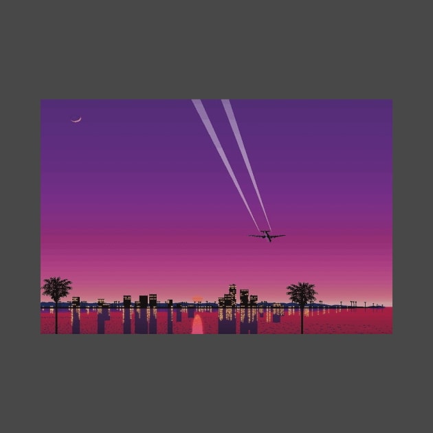 Hiroshi Nagai - The Plane  by Hiroshi Nagai by QualityArtFirst