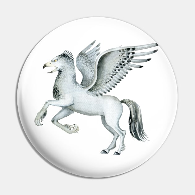 Magical flying pegasus Pin by Simple Wishes Art