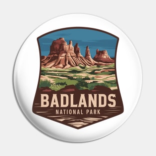 Badlands National Park Emblem Pin