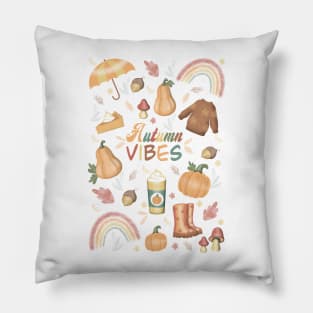 Autumn vibes Pillow