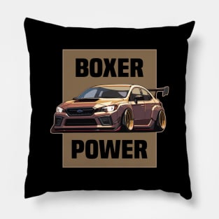 Subaru Impreza WRX STI Car Art - Widebody Modified Japanese Car Pillow