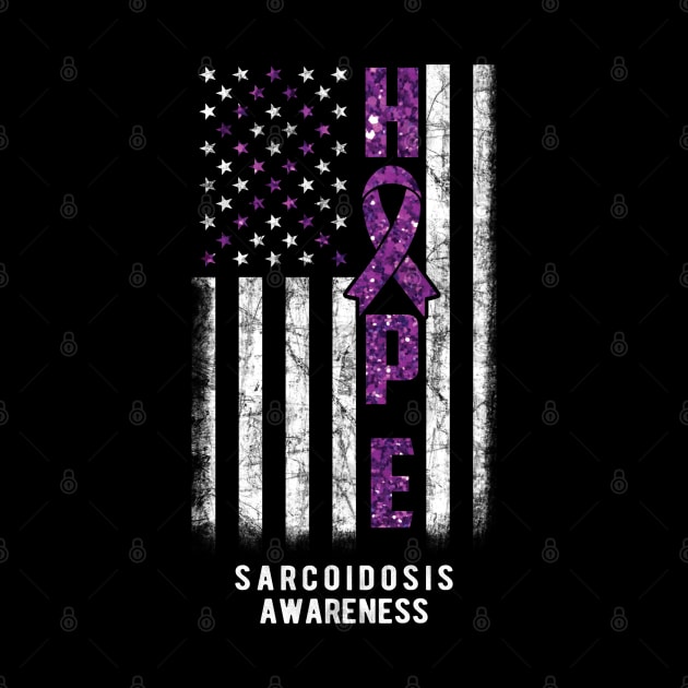 Sarcoidosis Awareness Hope by Dylante