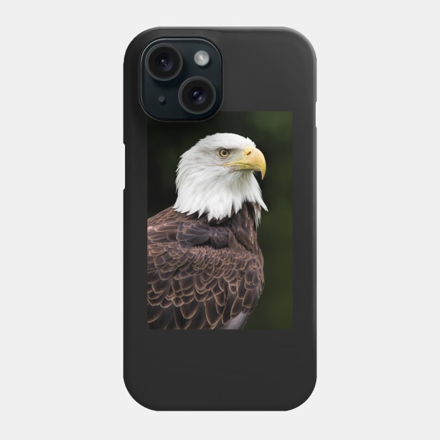 With Dignity Bald Eagle Phone Case by dalekincaid