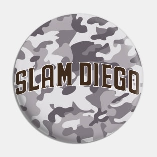 slam diego curve path blue army pattern 2 Pin