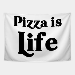 Pizza is Life Tapestry